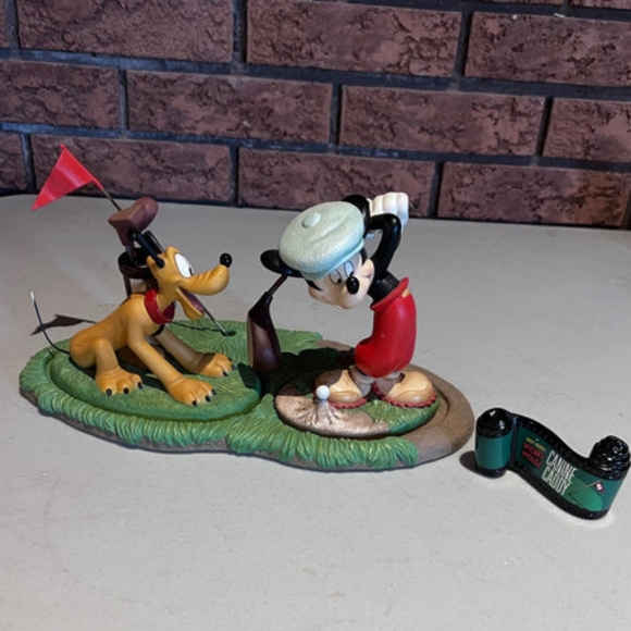 WDCC Canine Caddy Set What a Swell Day for a Game of Golf! A Golfer's BestFriend - Picture 2 of 9